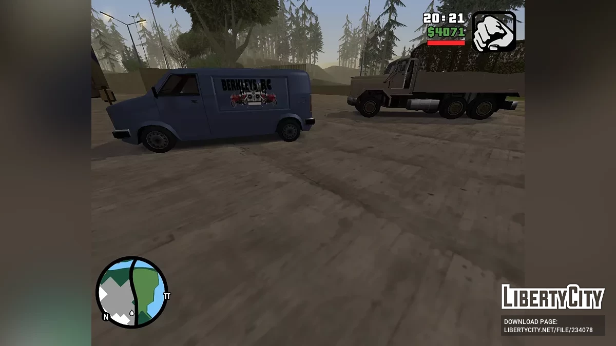 Улучшенный радар GTA SA DE / GTA San Andreas