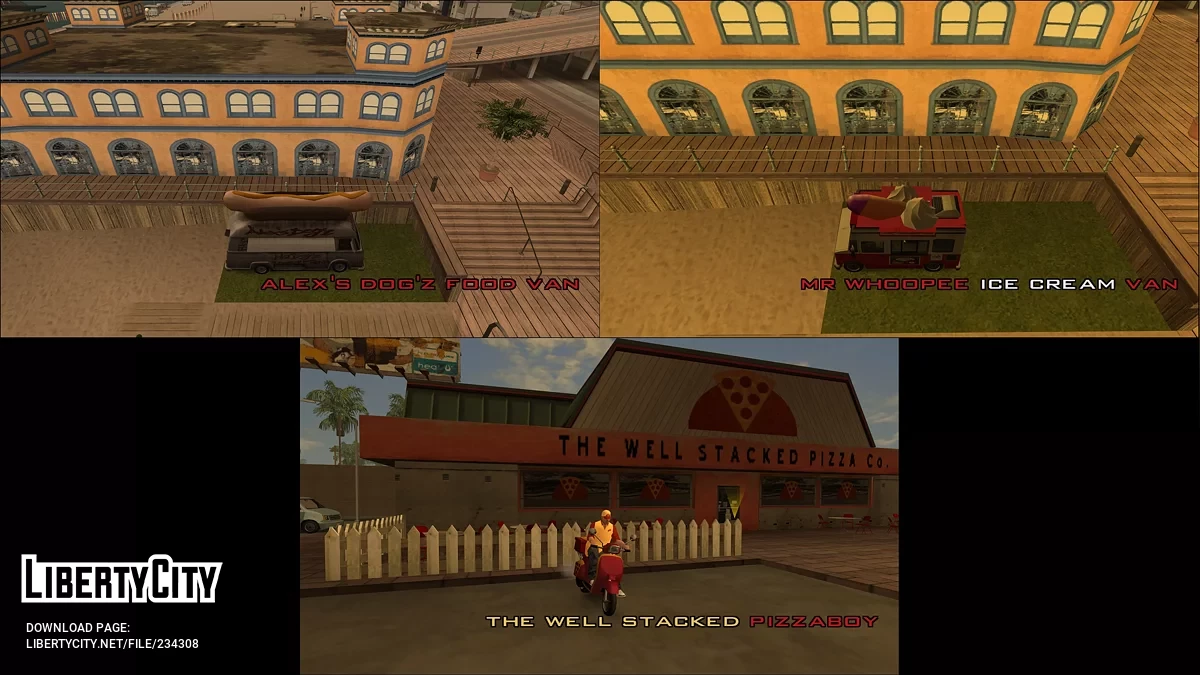 Названия транспортных средств с брендом / GTA San Andreas