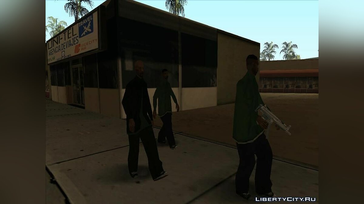 Еще три парня в банду "Groove" by NoxchoBoy для GTA San Andreas - Картинка #3