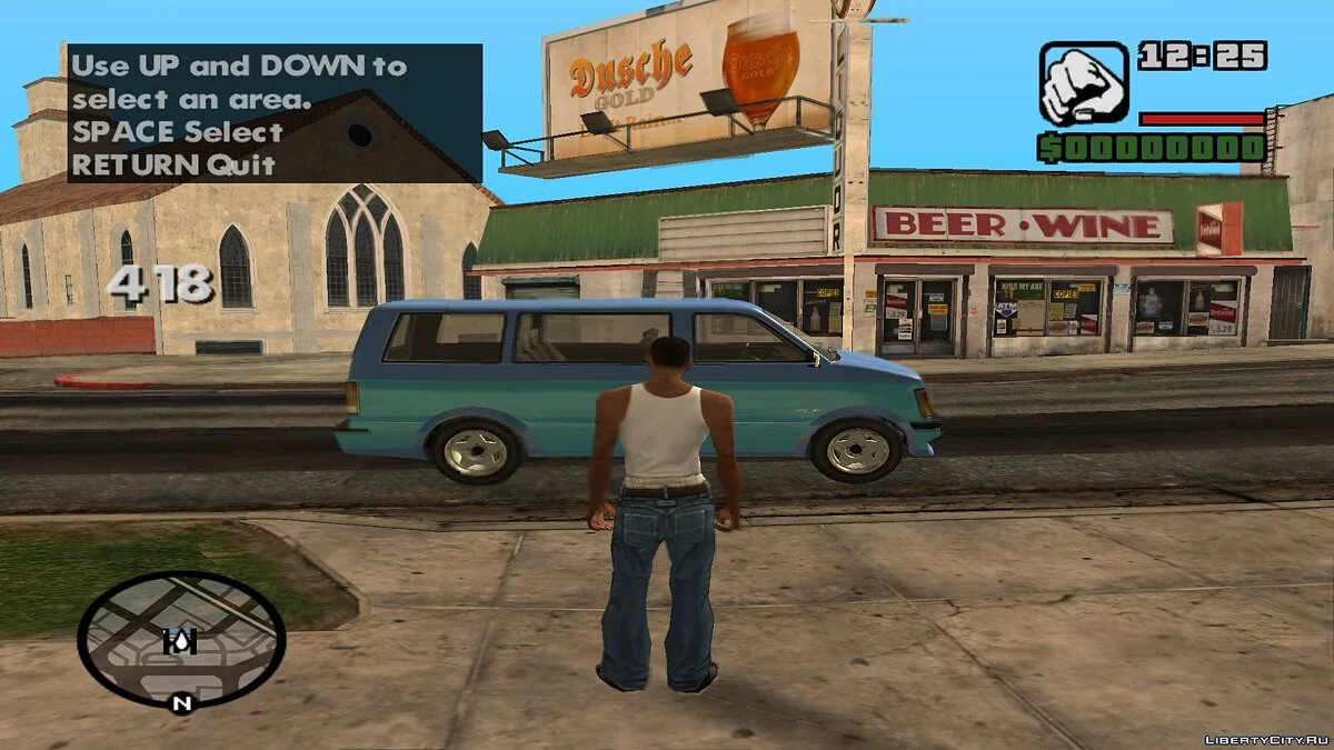 GTA Visa Beta 4 - Lights and bullets (Part 1) / GTA San Andreas