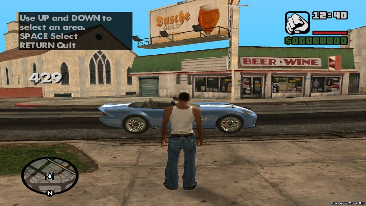 GTA Visa Beta 4 - Lights and bullets (Part 1) / GTA San Andreas