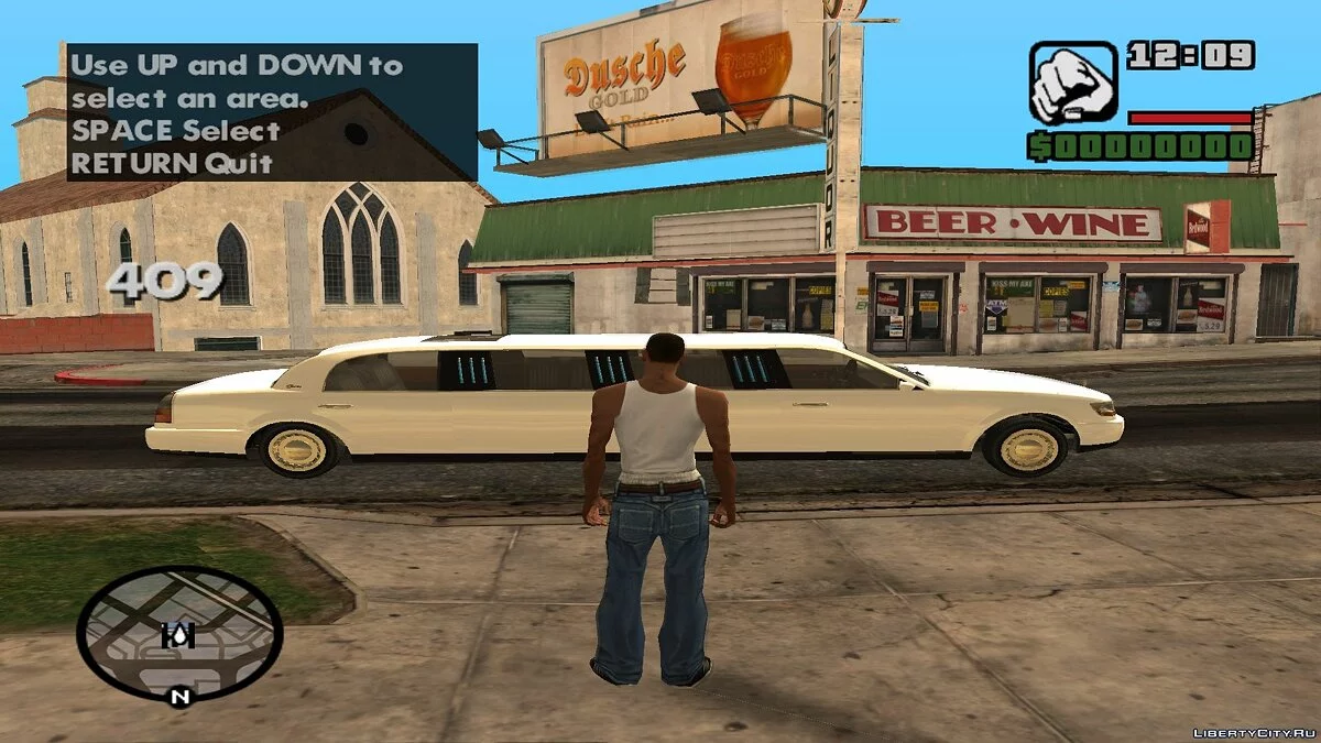 GTA Visa Beta 4 - Lights and bullets (Part 1) / GTA San Andreas
