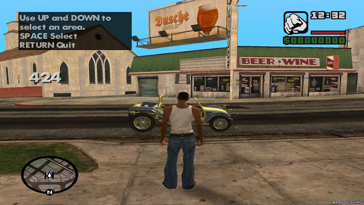 GTA Visa Beta 4 - Lights and bullets (Part 1) / GTA San Andreas