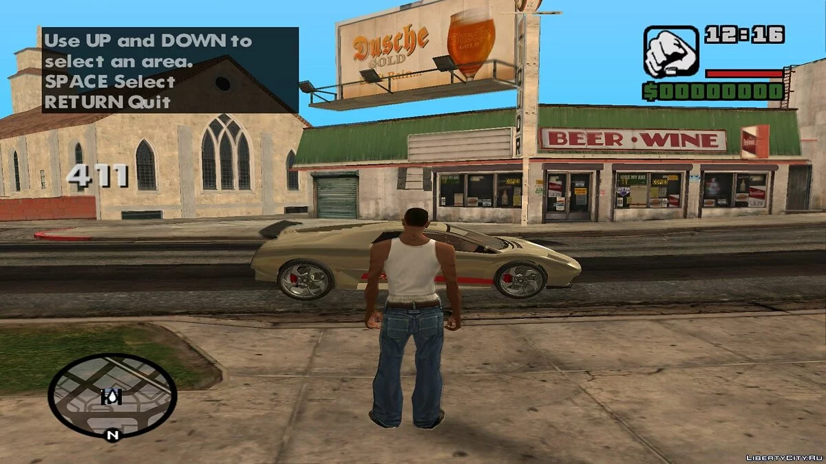 GTA Visa Beta 4 - Lights and bullets (Part 1) / GTA San Andreas
