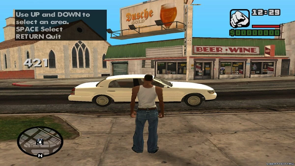 GTA Visa Beta 4 - Lights and bullets (Part 1) / GTA San Andreas