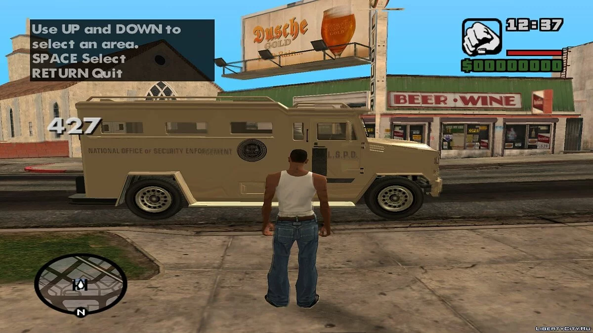 GTA Visa Beta 4 - Lights and bullets (Part 1) / GTA San Andreas