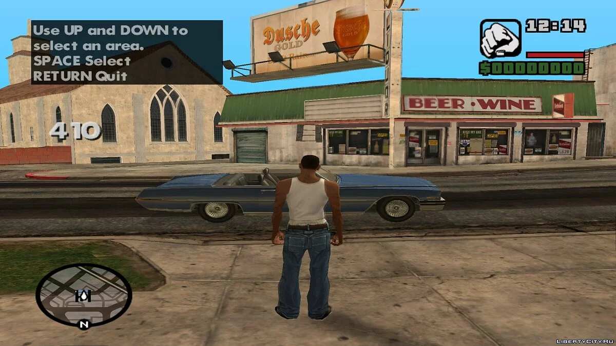 GTA Visa Beta 4 - Lights and bullets (Part 1) / GTA San Andreas