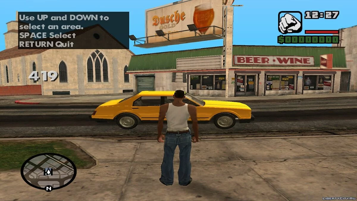 GTA Visa Beta 4 - Lights and bullets (Part 1) / GTA San Andreas