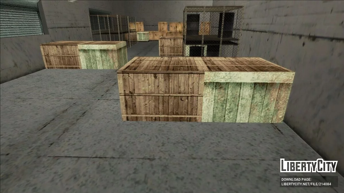 Фикс положения объектов в Дворце Крэка / GTA San Andreas