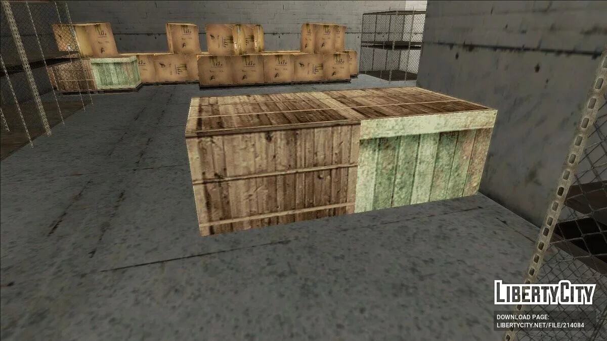 Фикс положения объектов в Дворце Крэка / GTA San Andreas