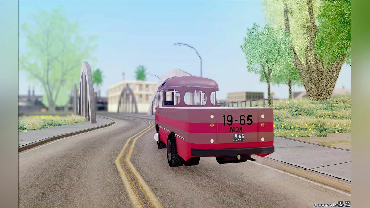ПАЗ 672.60 Открытый / GTA San Andreas