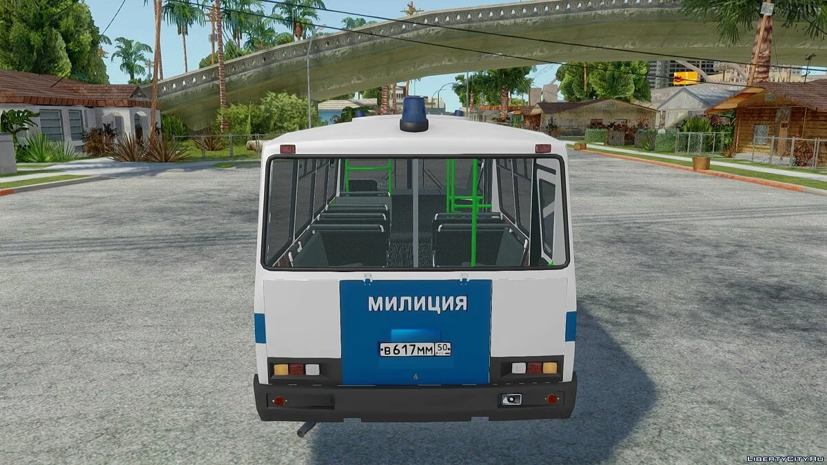 ПАЗ-3205 Милиция ОБ ППСМ / GTA San Andreas