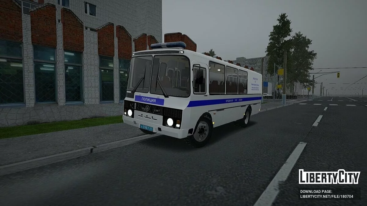 ПАЗ Полиция / GTA San Andreas