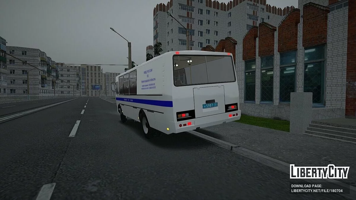 ПАЗ Полиция / GTA San Andreas