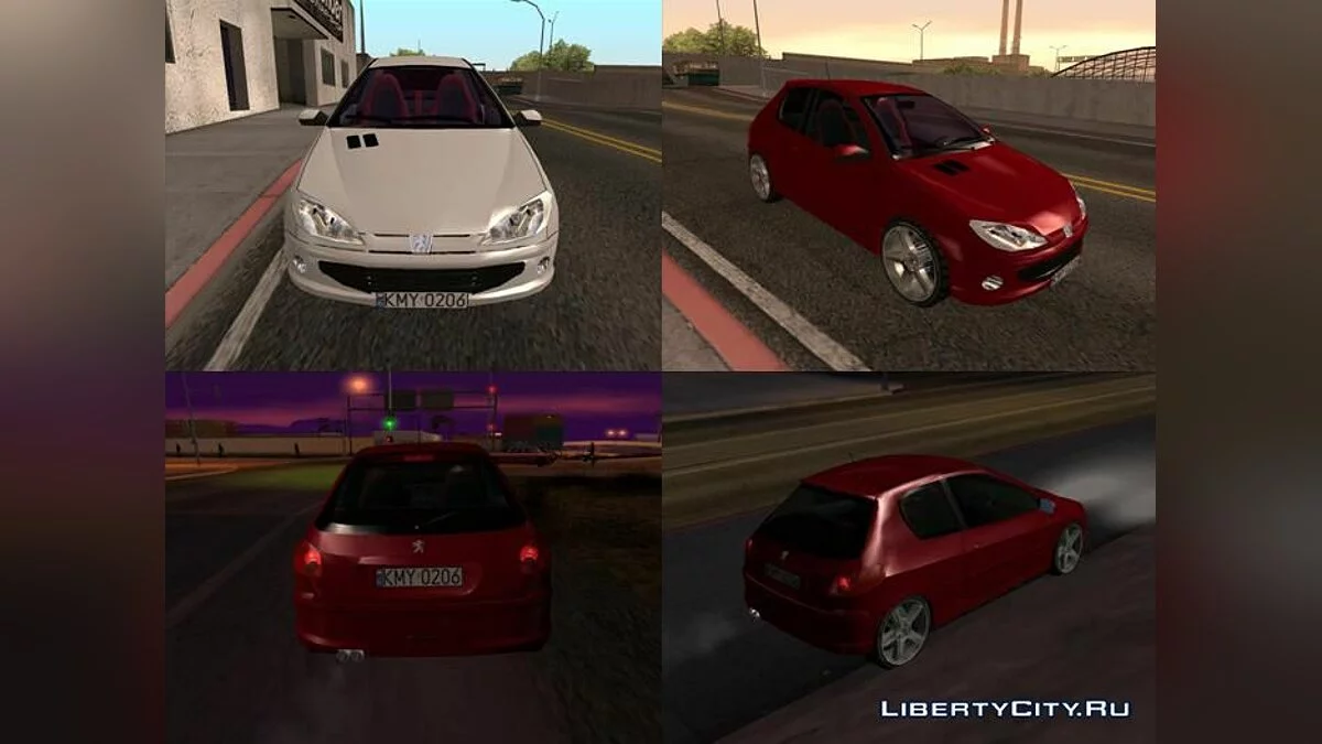 Peugeot 206 / GTA San Andreas