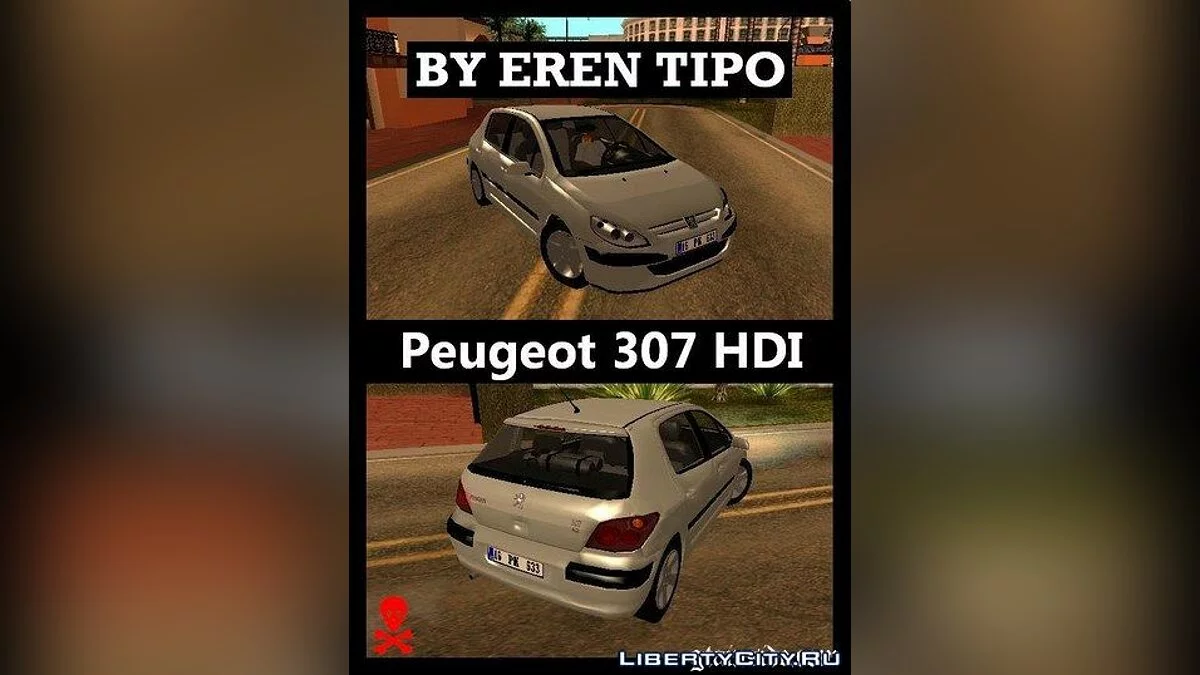 Peugeot 307 HDI / GTA San Andreas