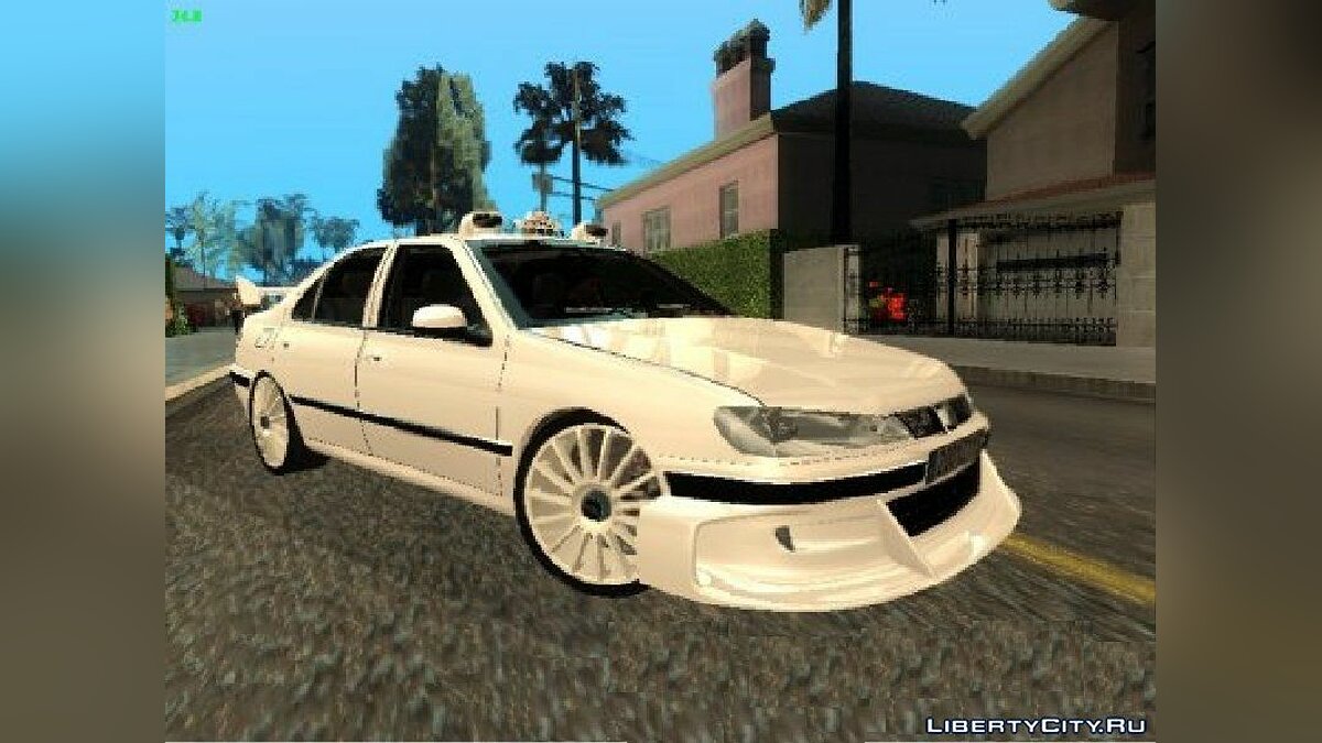 Скачать Peugeot 406 из фильма Такси 2 для GTA San Andreas