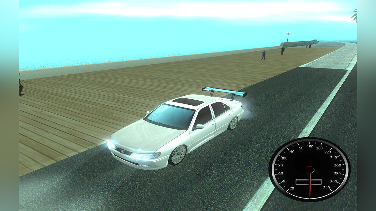 Скачать Peugeot 406 Tuning для GTA San Andreas