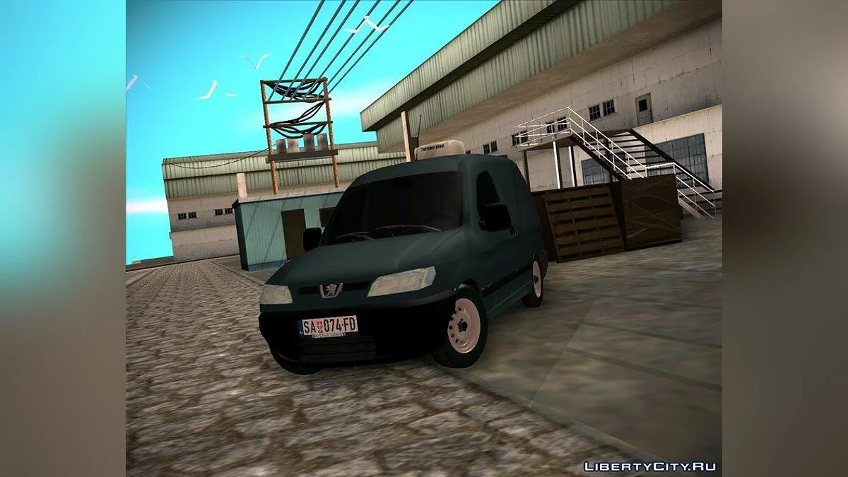 1996 Peugeot Partner Mk1 Furgon / GTA San Andreas