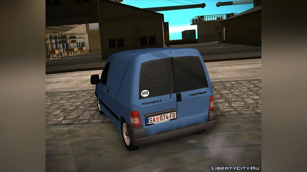 1996 Peugeot Partner Mk1 Furgon / GTA San Andreas