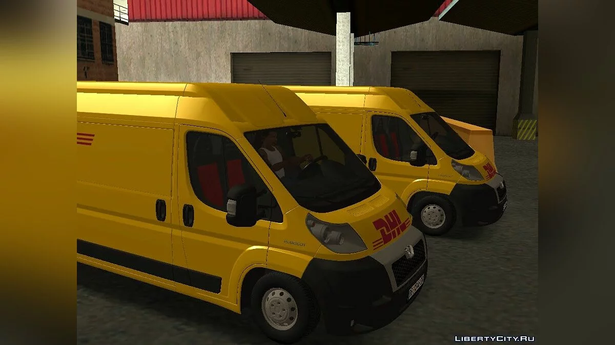 Peugeot Boxer DHL / GTA San Andreas