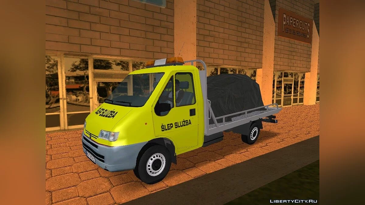 Peugeot Boxer Эвакуатор / GTA San Andreas