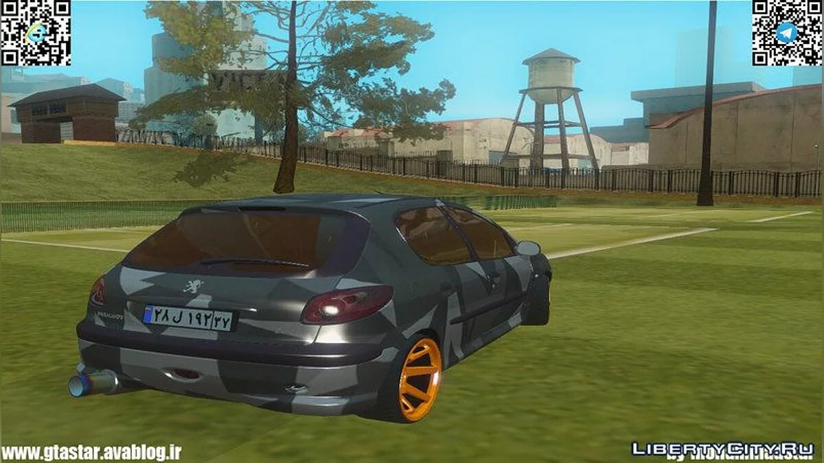 Peugeot 206 Full-Tuning / GTA San Andreas