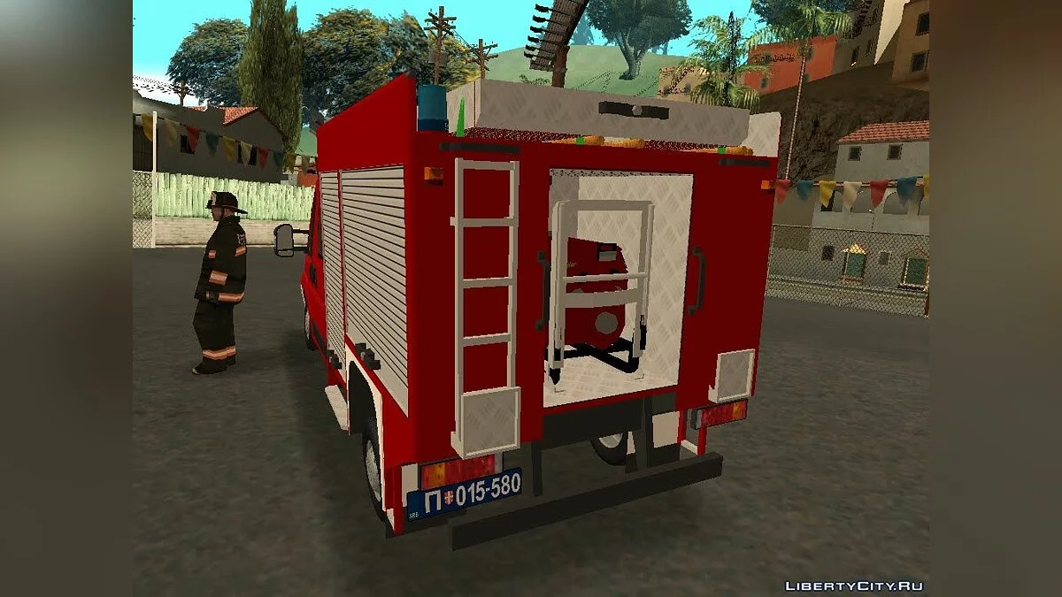 Peugeot Boxer Vatrogasci / GTA San Andreas