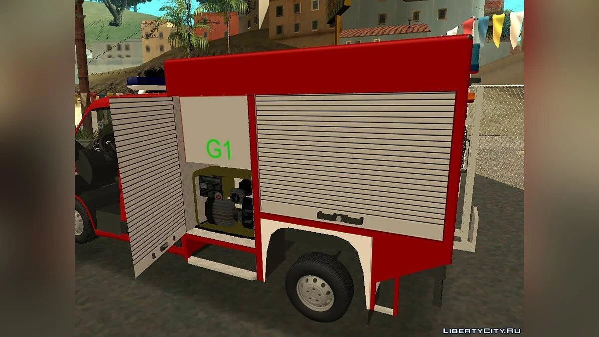 Peugeot Boxer Vatrogasci / GTA San Andreas