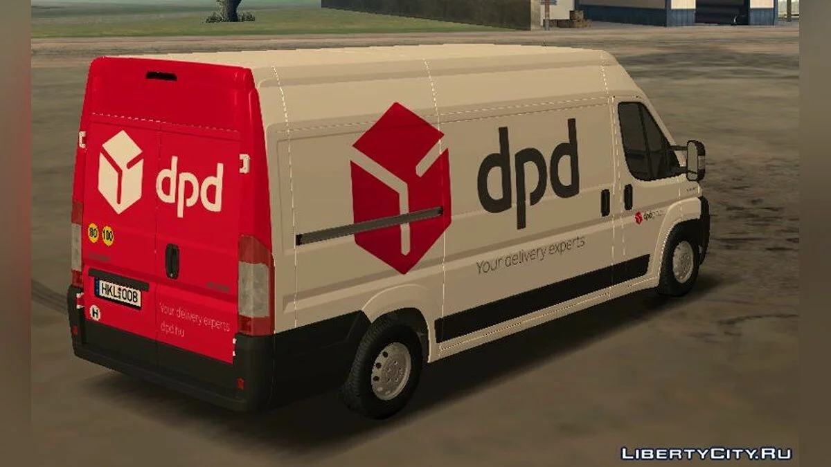Peugeot Boxer DPD / GTA San Andreas