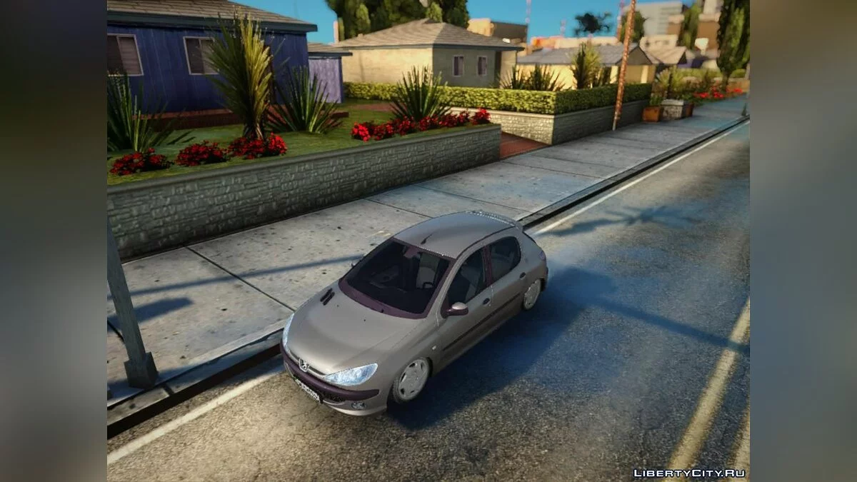 Peugeot 206 v4 / GTA San Andreas