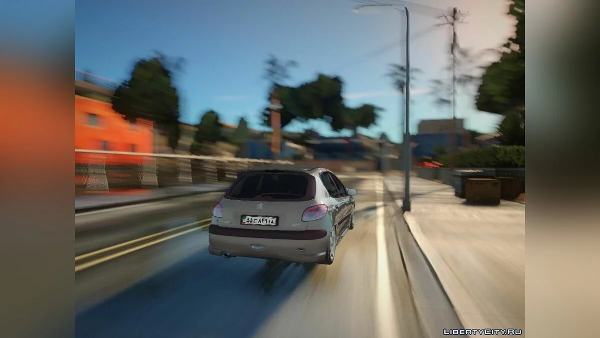 Peugeot 206 v4 / GTA San Andreas
