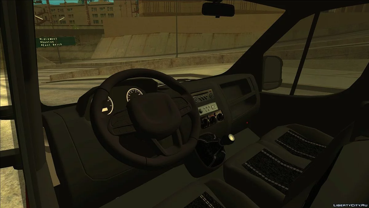 Peugeot Boxer Pompierii - Descarcerare / GTA San Andreas