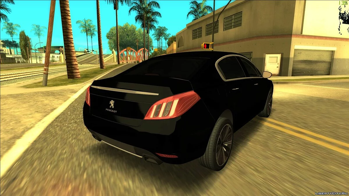 Peugeot 508 Sivil Polis / GTA San Andreas