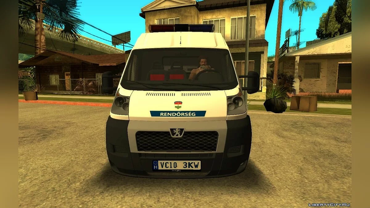 Peugeot Boxer Magyar Rendorseg / GTA San Andreas