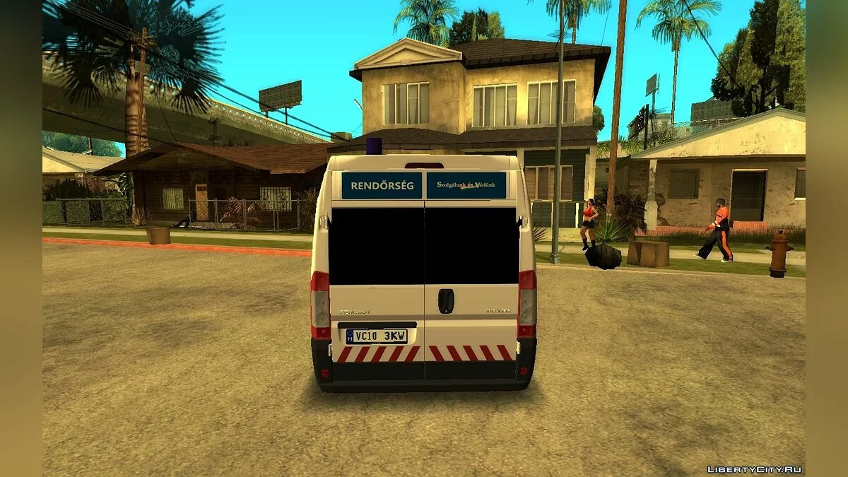 Peugeot Boxer Magyar Rendorseg / GTA San Andreas