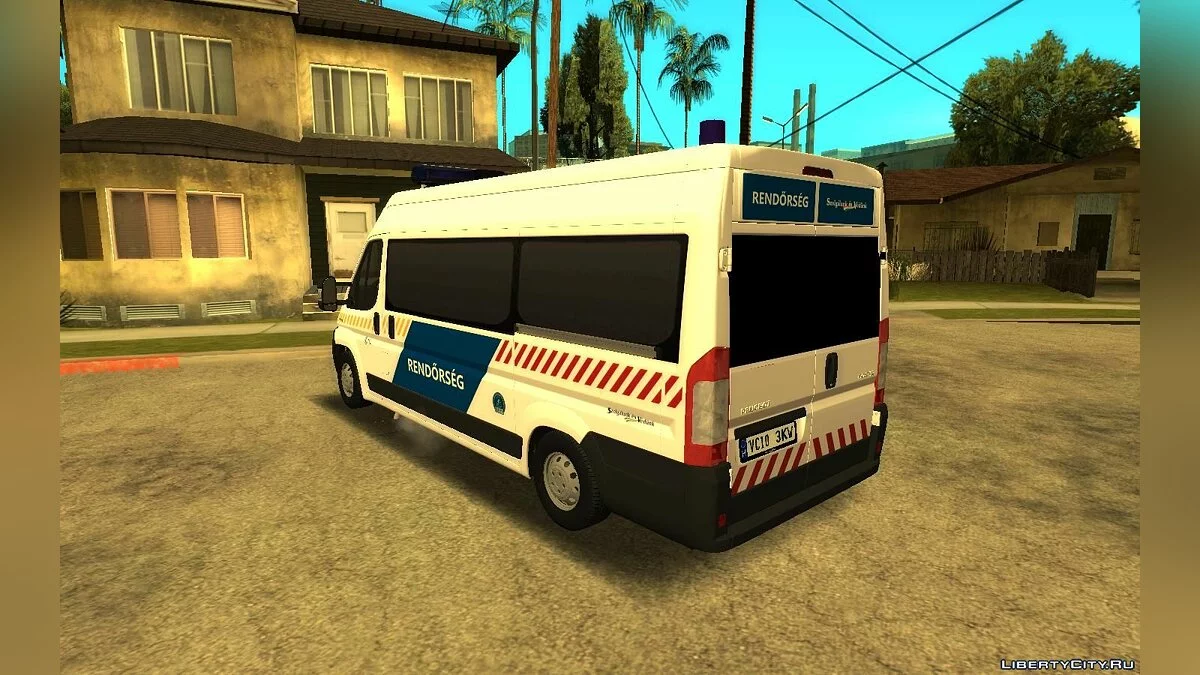 Peugeot Boxer Magyar Rendorseg / GTA San Andreas