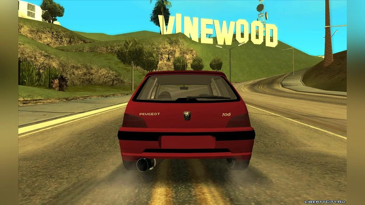 Peugeot 106 QUICKSİLVER / GTA San Andreas
