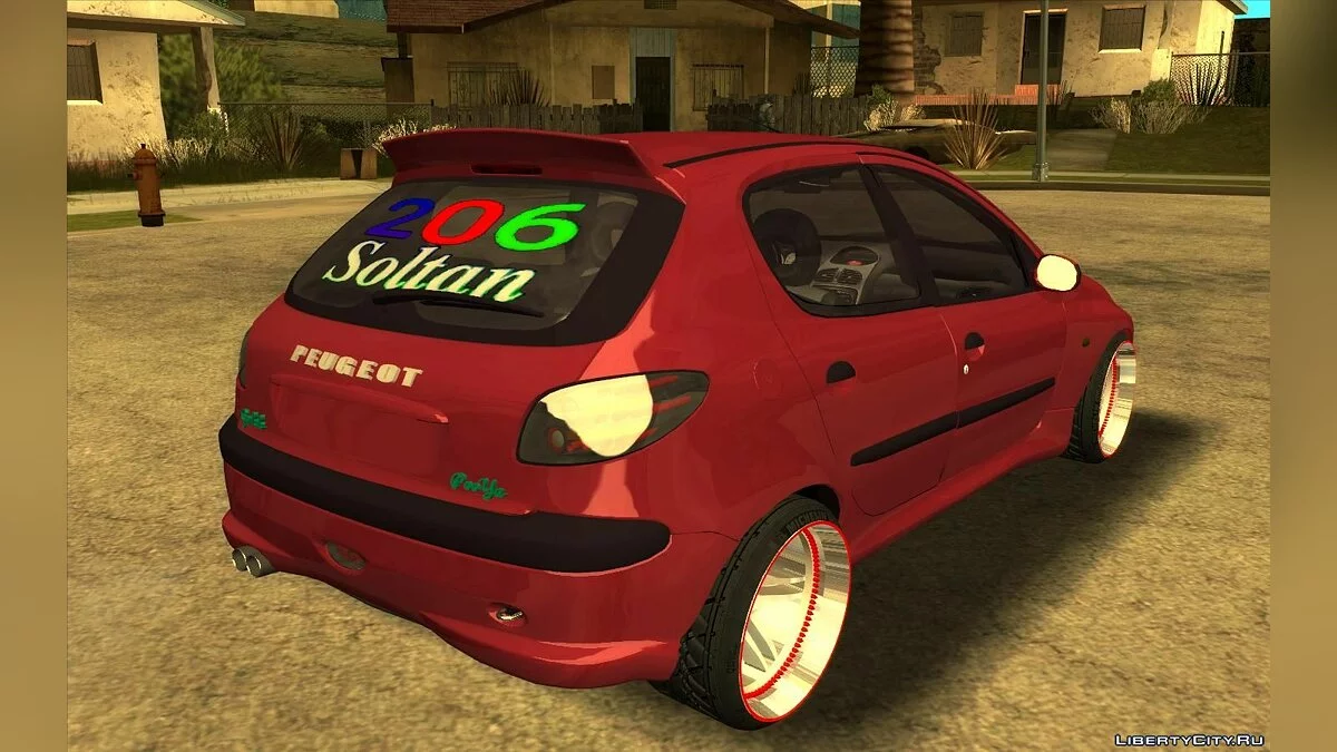 Peugeot 206 Sport / GTA San Andreas