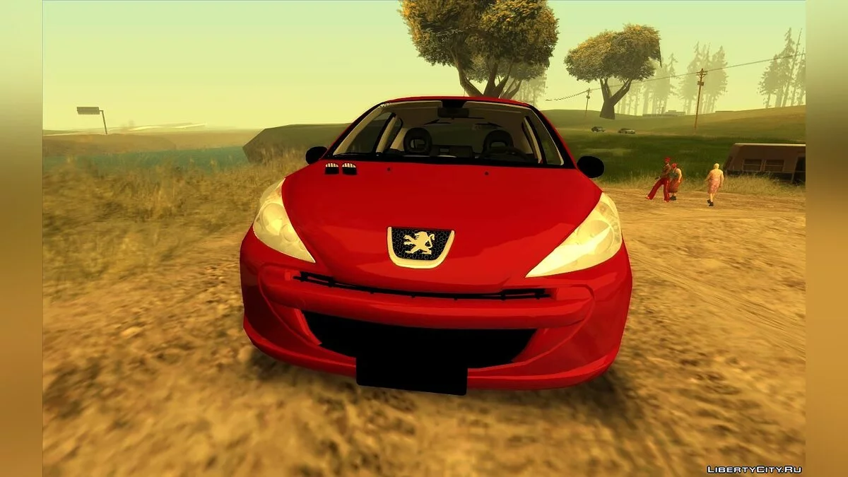 Peugeot 207 Compact - Трехдверная  / GTA San Andreas