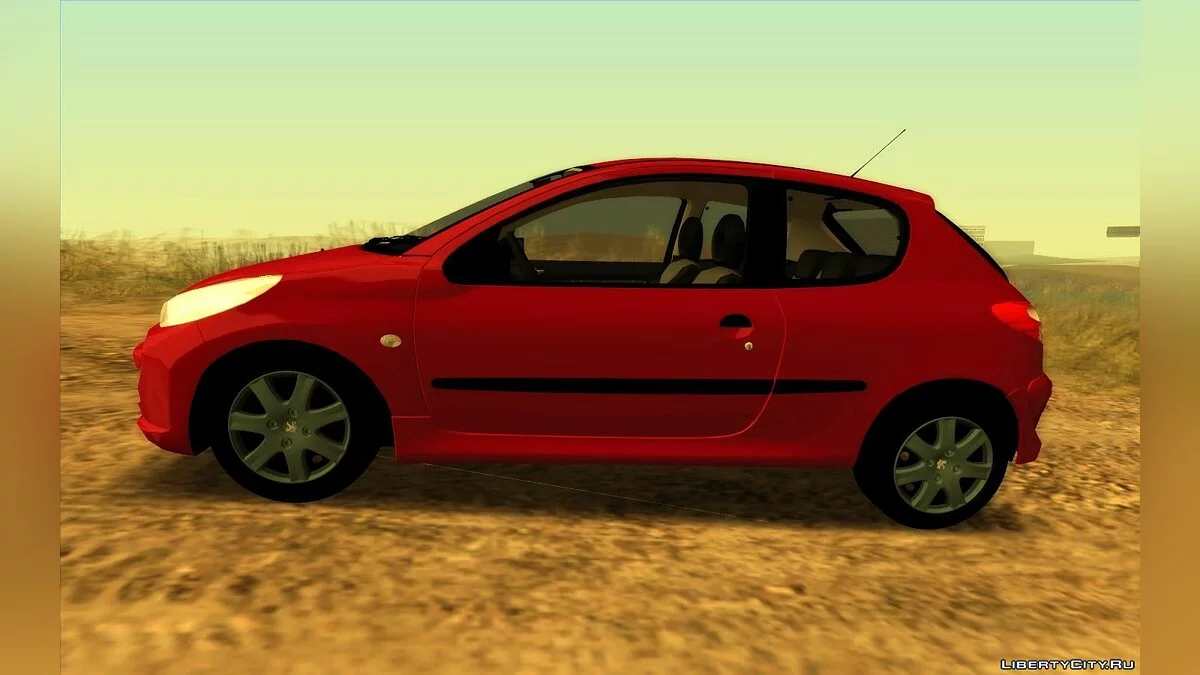 Peugeot 207 Compact - Трехдверная  / GTA San Andreas