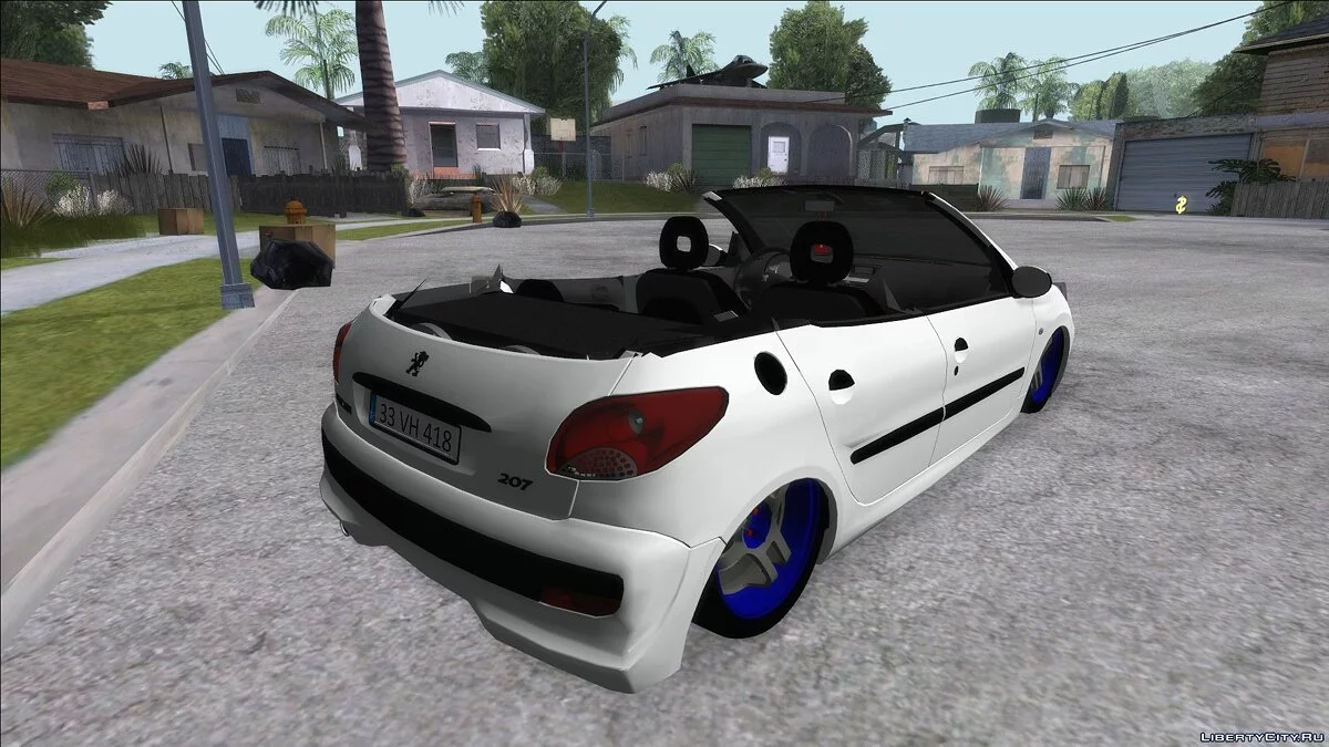 Peugeot 207 Crook / GTA San Andreas