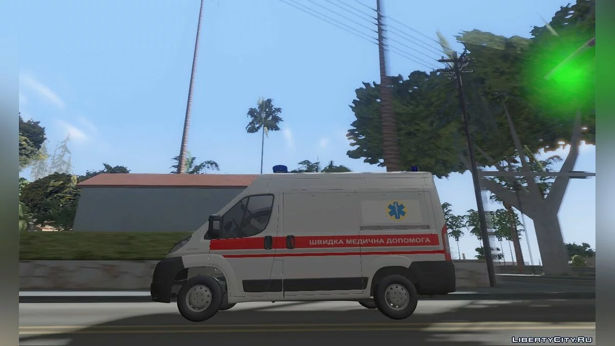 Peugeot Boxer Скорая помощь Украины / GTA San Andreas