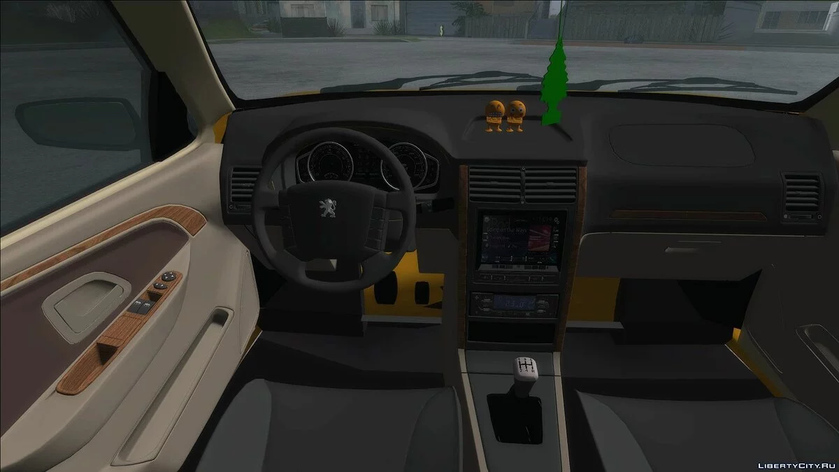 Peugeot Pars Sport Iran Plates / GTA San Andreas