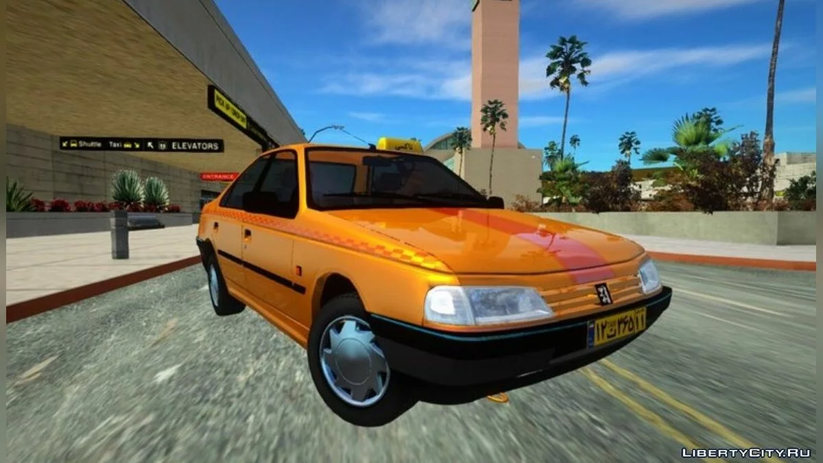 Peugeot Roa taxi / GTA San Andreas