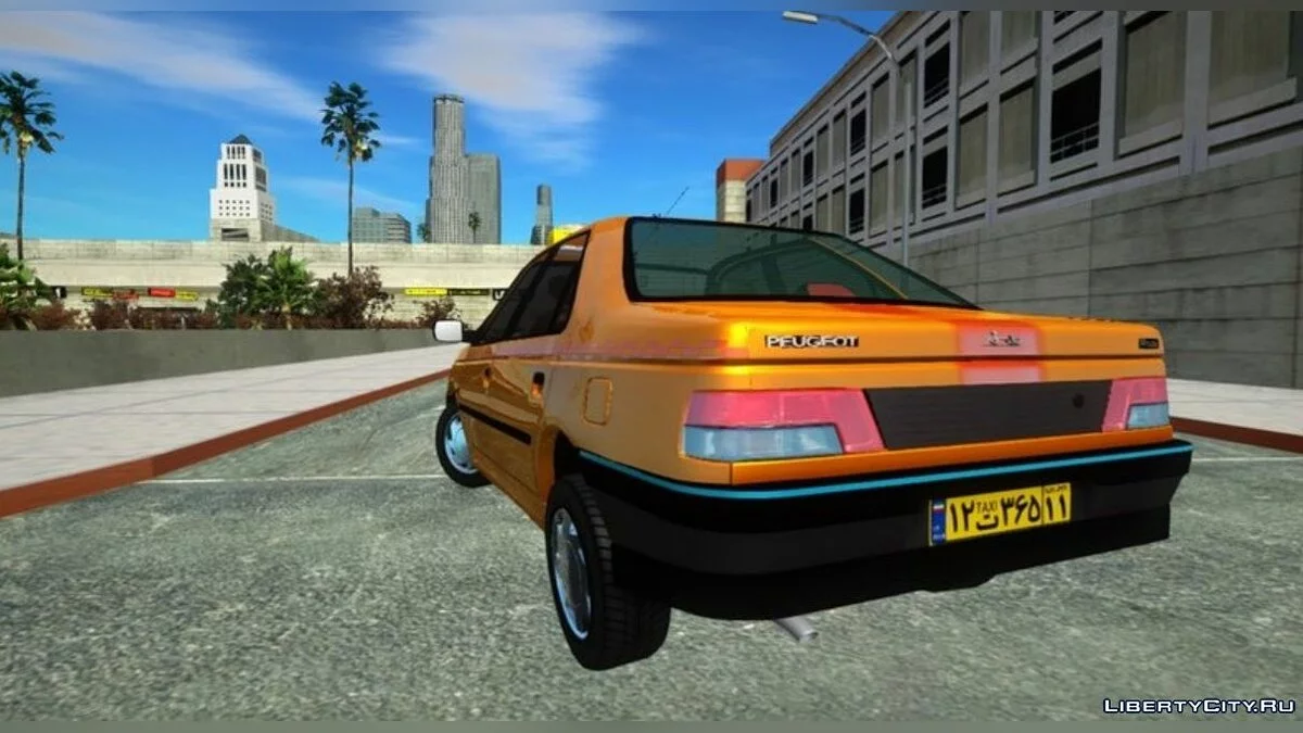 Peugeot Roa taxi / GTA San Andreas