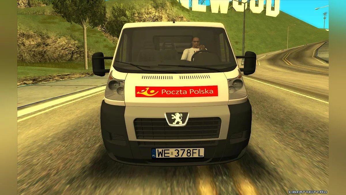 Peugeot Boxer - Почта Польши  / GTA San Andreas