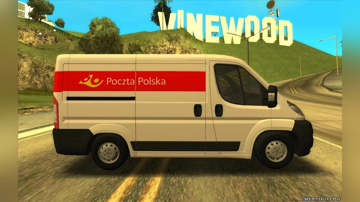 Peugeot Boxer - Почта Польши  / GTA San Andreas