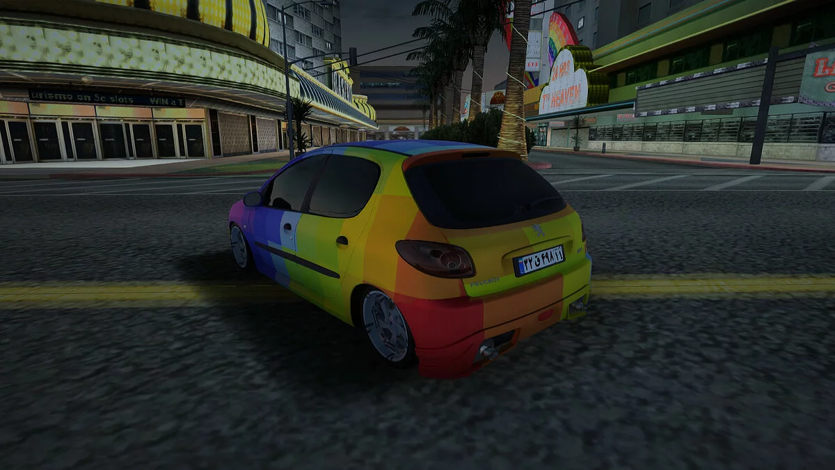 Iranian Peugeot 206 Sport / GTA San Andreas