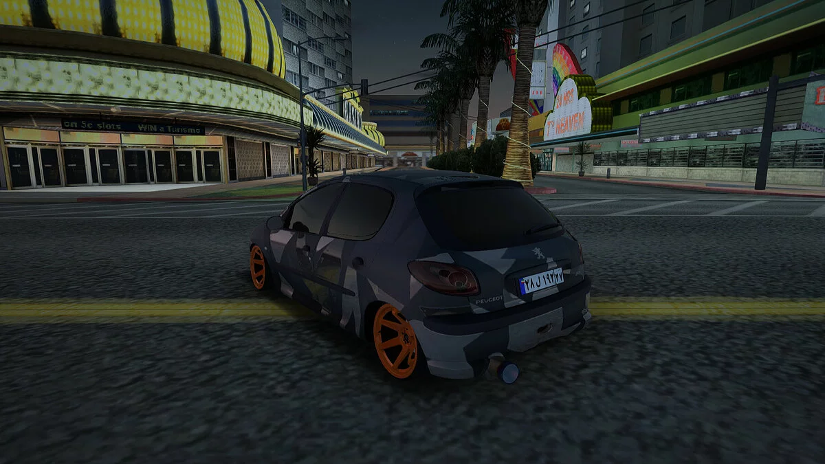 Peugeot 206 Full Sport / GTA San Andreas